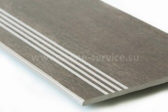 Ступени для лестниц из керамогранита под дерево. Модель S-012 матовая