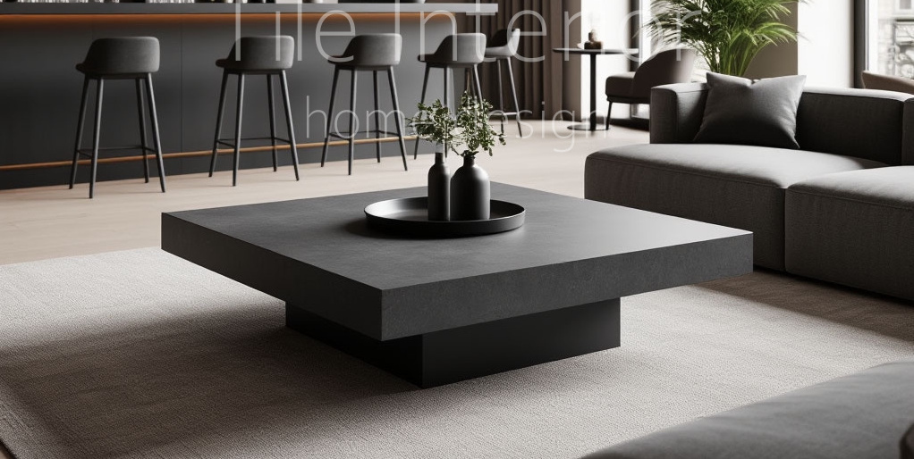 дизайнерский журнальный столик из керамогранита