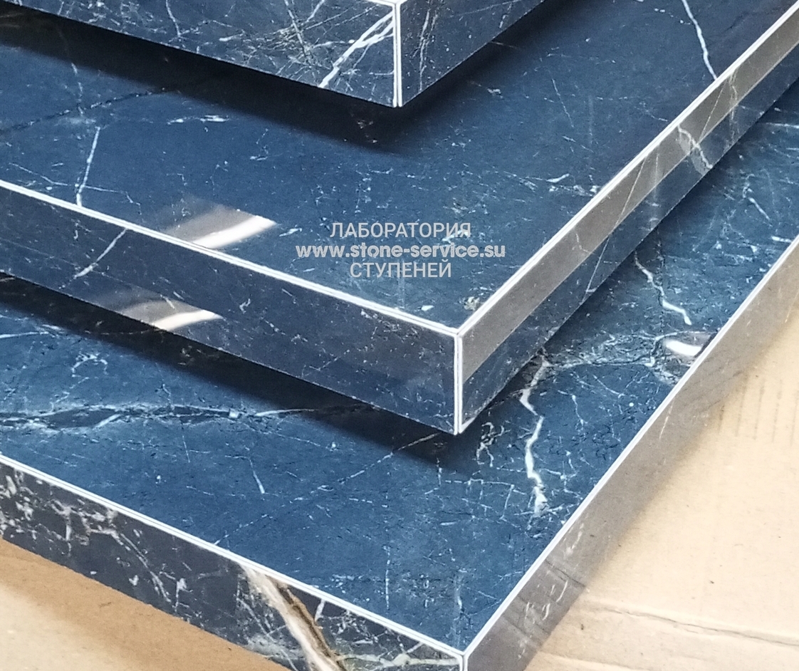 ступени с капиносом и подоконники из керамогранита