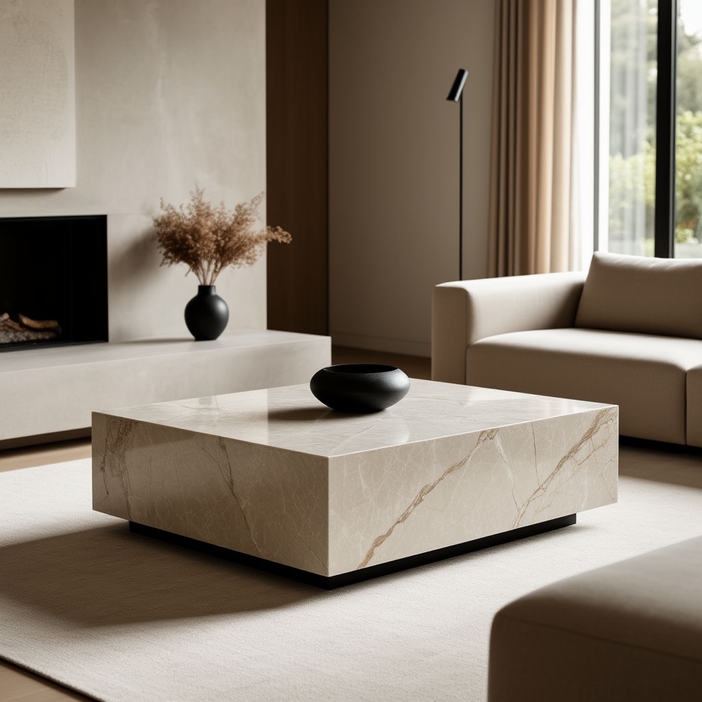 журнальный столик журнальный столик из керамогранита крема марфил