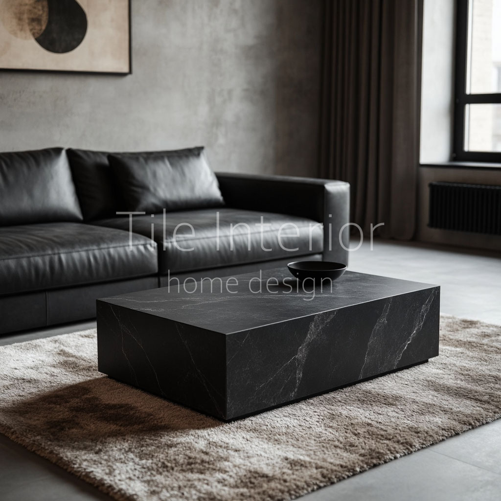 журнальный столик из керамогранита журнальный столик из керамогранита от LAB!STEP